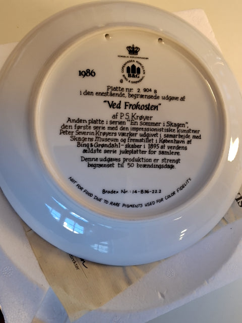 Copenhagen Porcelæn - P. S Krøyer "Ved Frokosten"